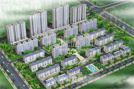 平章府7楼98平两室精装带车库79.8万可按揭